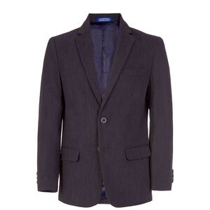IZOD Boys' Charchol Grey Bi-Stretch Blazer Jacket NWT - size 20 - NWT!